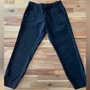 Zara man black dress jogger